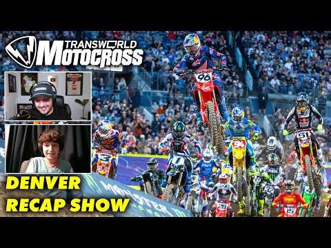 Just 1 Point Separates Roczen & Lawrence! Denver Supercross TWMX Recap Show