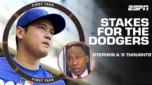 Stephen A. says the Dodgers have TOO MUCH AT STAKE to sit Shohei Ohtani for NLCS Game 3 | First Take