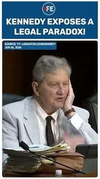 John Kennedy Challenges Supreme Court Logic on Gender Rights and Equal Protection Standards #usnews