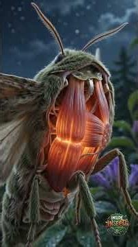 Inside the Moth | Cinematic Anatomy & Night Flight in Ultra HD