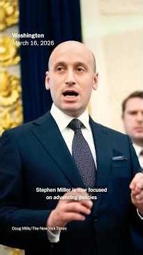 How Stephen Miller Is Adjusting Trump’s Immigration Agenda