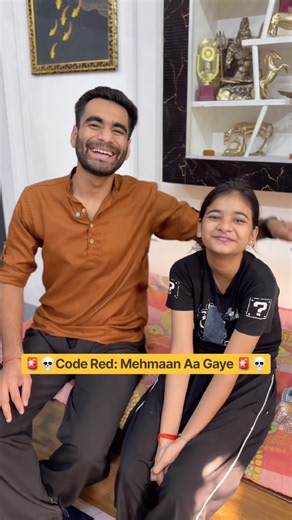 Code Red: Mehmaan Aa Gaye 🚨💀 #shorts #comedy #trending