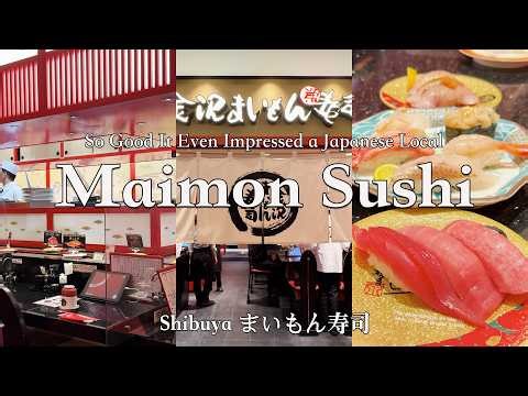 Even a Japanese Local Was Impressed — Conveyor Belt Sushi in Shibuya, Tokyo | Kanazawa Maimon
