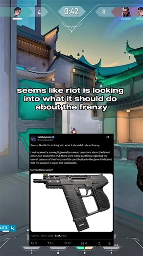 thoughts on the frenzy?? #valorant | Valorant