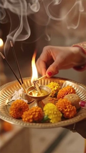 🪔 Traditional Temple Aarti Ritual