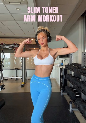 Slim Toned Arm Workout for Women — 3x10 Dumbbell Routine