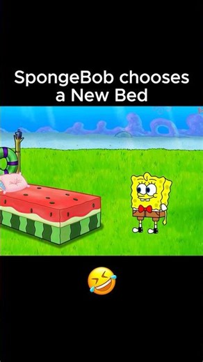 SpongeBob Chooses a NEW Bed! 🤣 Part 4 #spongebob #spongebobsquarepants #animation