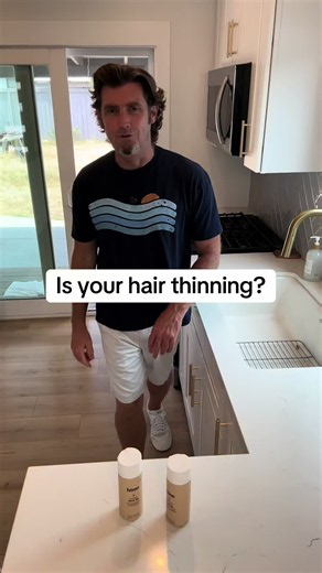 Simplify your routine…get thicker fuller looking hair with Hims Shampoo and Conditioner #thinninghair #thickerhair #hims