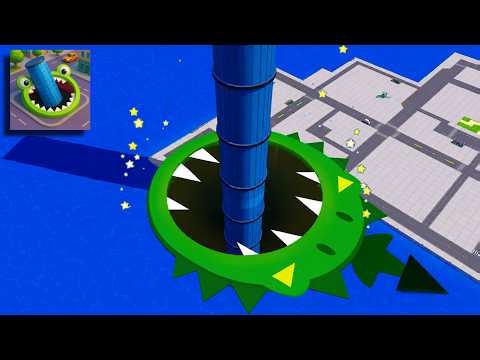 Hole.io - Gameplay Walkthrough Tutorial Hole Evolution New Mobile Game (Android,iOS)