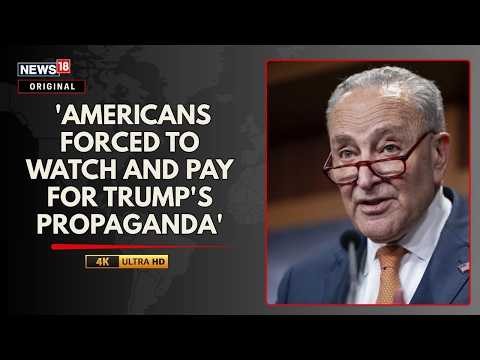 Chuck Schumer Slams Trump's Use of Taxpayer Dollars For Campaign Ads: 'Endless Corruption' | N18G