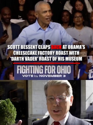 "This is the man who built the museum... It looks like Darth Vader's t... | scott bessent