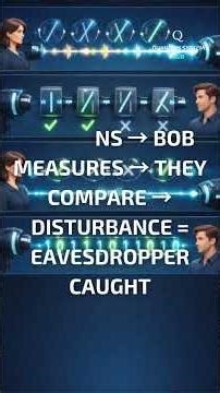 Quantum Communication — How Unhackable Messages Work #quantumcomputing #space #quantumshifting