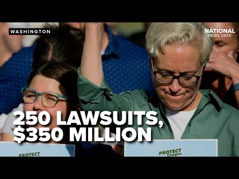 The state of Oregon filed 52 lawsuits against the Trump administration in 2025