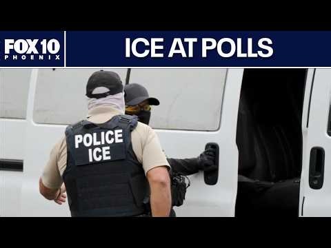 Armed ICE agents at polling locations spark lawsuit and debate | FOX 10 Phoenix