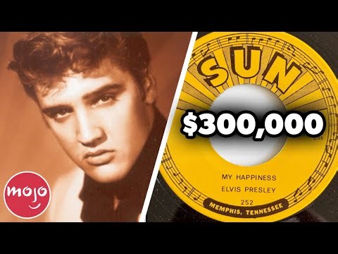 Top 10 Rarest & Most Expensive Vinyl Records