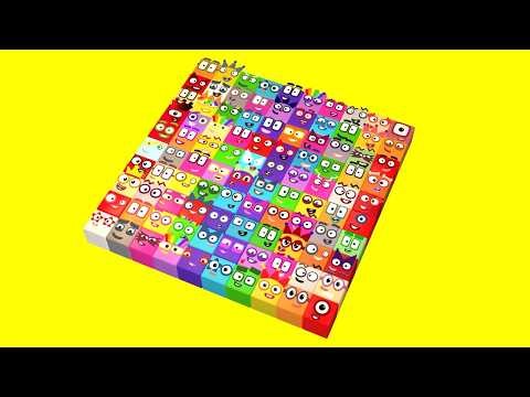 Numberblocks Filling the Board! Counting 1 - 100