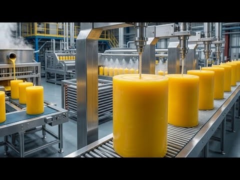 INSIDE A CANDLE FACTORY: How Premium Candles Are Made (Start to Finish)