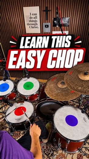 How to Play Easy Drum Chops | Beginner Drum Lesson
