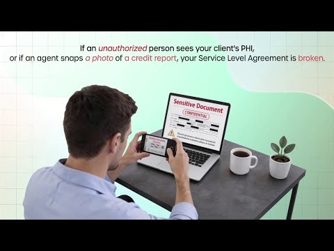 Securing the ITIL Framework: Stopping Shoulder Surfing and Visual Leaks