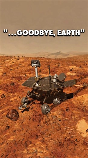 The Last Message of this Robot to Earth from Mars Will Make you Cry😭 #nasa #robots #space #spacefact