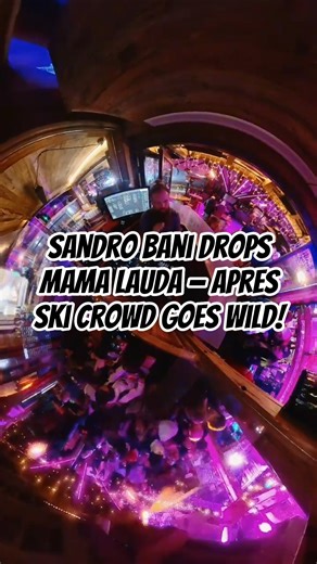 Sandro Bani drops Mama Lauda — Apres Ski crowd goes wild!