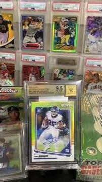SAQUON BARKLEY 2018 GOLD ZONE AUTO