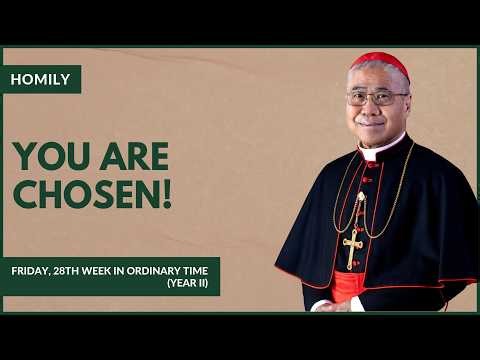 Chosen by God: Our True Calling and Purpose - William Cardinal Goh (Homily - 16 Oct 2026)