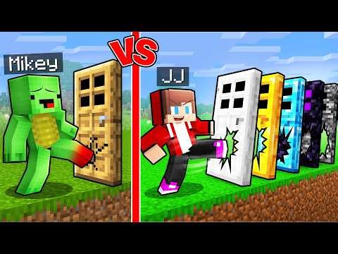 JJ and Mikey In The BATTLE OF POWERS in Minecraft - Maizen