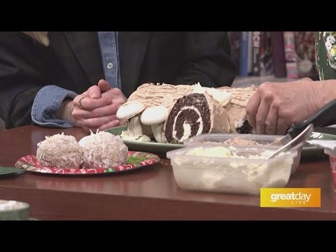 GDL: How to Make a Beautiful Yule Log Cake with The Flavor Queen