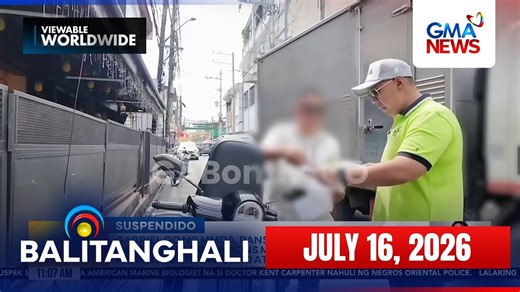 Balitanghali Express: July 16, 2026