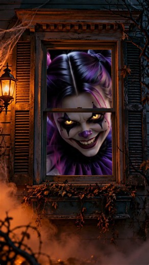 Halloween Window Projections That Bring Nightmares to Life 🎃 | Projection Verse #Shorts