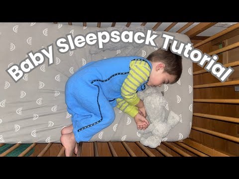 Let’s make a baby sleepsack! Drafting the pattern + sewing // Plus, trollies and Valpo trolley art!