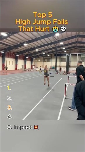 Top 5 High Jump Fails That Hurt 😭💀 #funny #funnyfails #funnyshorts #ranking