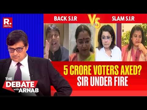 SIR Flashpoint: BJP–TDP Vs AAP–RJD On Voter Purge, Democracy & SC Verdict | DEBATE