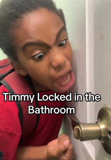 Timmy Locked in the Bathroom - @Andrew Rousso #timmy #funny #comedy #family #parenting @Marie-Carmelle Lindley