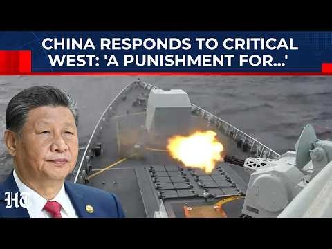 Xi's Angry Reply As West Sounds Alarm Over 'Largest-Ever' Taiwan War Games; 'A Punishment For...'