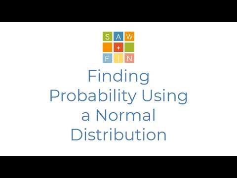 🎥 Statistics 6.3 – Finding Probability Using a Normal Distribution | Converting X to Z & Using Excel