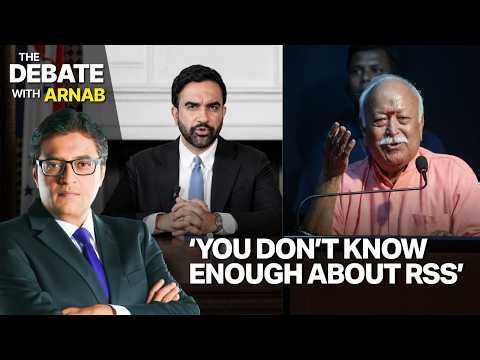 ‘You Don’t Know Enough About RSS’: Arnab Challenges Ex-Biden Advisor Troy Blackwell