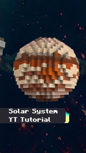 THE SOLAR SYSTEM! - Minecraft How to Build the Solar System Tutorial #gearsaw #minecrafttutorial