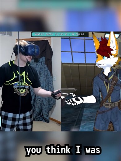 White VRChat User Enjoys Diet Coke