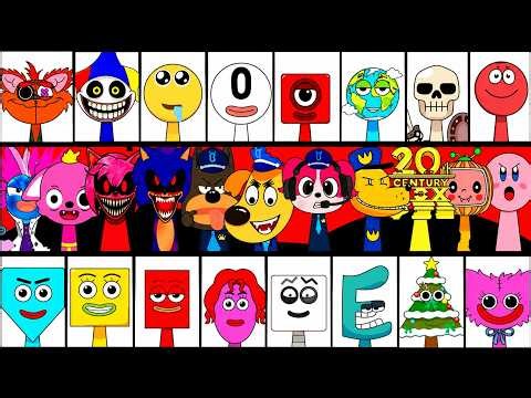 🛑 My Sprunki OC ALL Phases Incredibox Compilation COMPLETE in real ❤️ #incredibox #sprunkioc
