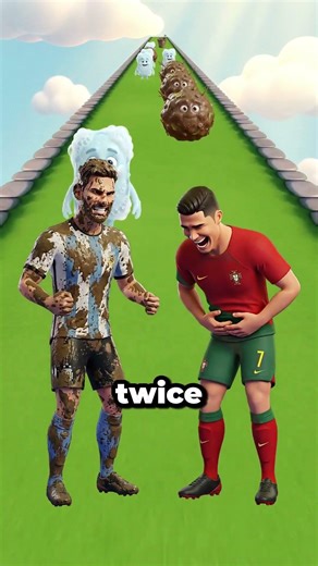 Messi Gets Stained With Poop 😱💩