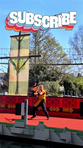 Fire Performer Lloyd's Elemental Challenge Show LEGO NINJAGO Celebration 2026 LEGOLAND Windsor