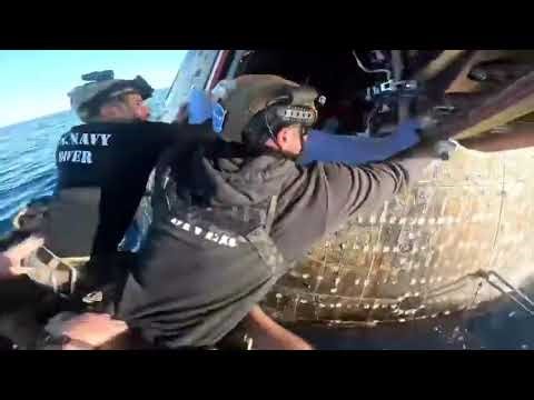 Opening Orion After Artemis II Splashdown