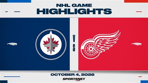 NHL Highlights | Jets vs. Red Wings - October 4, 2026