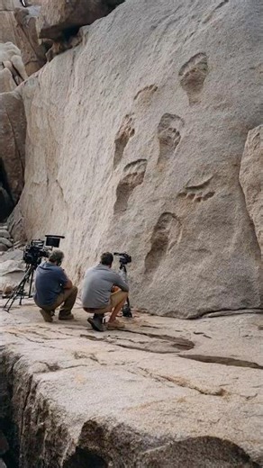 Scientists Found Human Footprints Pressed Into Solid Granite