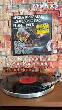 Afrika Bambaataa and the Soul Sonic Force "Planet Rock" #shorts #vinyl #80年代洋楽 #80smusic #レコード