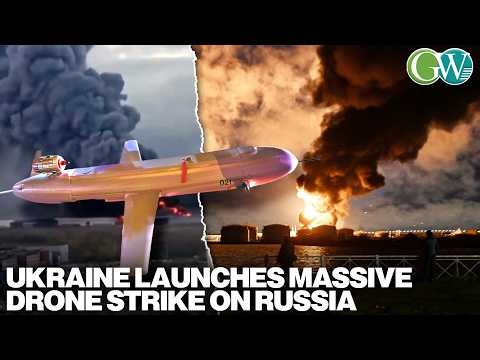 UKRAINE LAUNCHES OVER 1,000 DRONES AT RUSSIA IN MASSIVE AERIAL ASSAULT