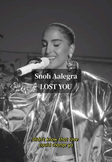 @SnohAalegraOfficial - LOST YOU (2024, Live from The Tonight Show w/ Jimmy Fallon)