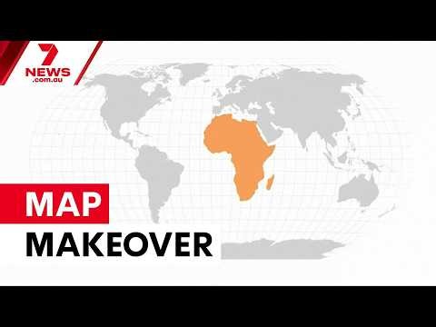 UN votes to replace 450-year-old world map | 7NEWS